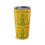 Green Dragon Mahjong Tumbler 20oz