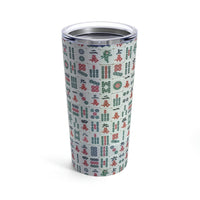 Mahjong Tile Tumbler 20oz