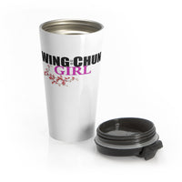 Wing Chun Kung Fu Girl (Special Edition) Stainless Steel Travel Mug