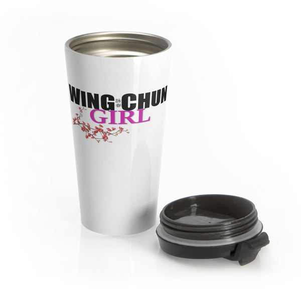 Wing Chun Kung Fu Girl (Special Edition) Stainless Steel Travel Mug