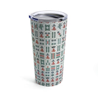 Mahjong Tile Tumbler 20oz