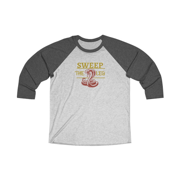 Sweep the Leg Tri-Blend 3/4 Raglan Tee