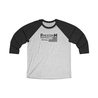 Freedom Tri-Blend 3/4 Raglan Tee