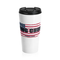 Wing Chun Standing Strong Stainless Steel Travel Mug