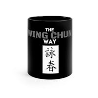 The Wing Chun Way Black mug 11oz