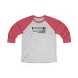 Freedom Tri-Blend 3/4 Raglan Tee