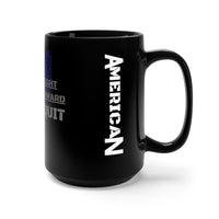 Never Quit Black Mug 15oz