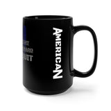Never Quit Black Mug 15oz