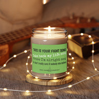 My Fight Song Scented Candle, 9oz