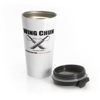 Wing Chun Training Stainless Steel Travel Mug