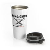 Wing Chun Training Stainless Steel Travel Mug