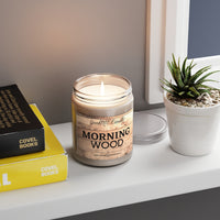 Yankme Candle Morning Wood Scented Candle, 9oz