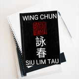 Wing Chun Kung Fu Siu Lim Tau Journal