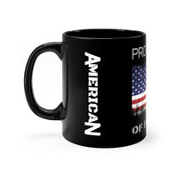 Protector of Freedom Black mug 11oz