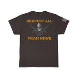 American Pride Respect All Fear None Short Sleeve Tee