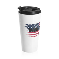 Wing Chun Standing Strong Stainless Steel Travel Mug
