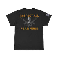 American Pride Respect All Fear None Short Sleeve Tee