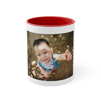 Custom Accent Coffee Mug, 11oz