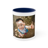 Custom Accent Coffee Mug, 11oz