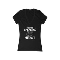 Freaking MEOWT V-Neck Tee