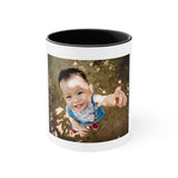 Custom Accent Coffee Mug, 11oz