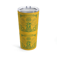 Green Dragon Mahjong Tumbler 20oz