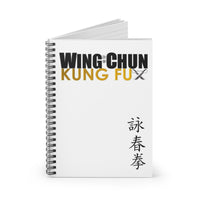 Wing Chun Training Spiral Notebook