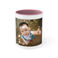 Custom Accent Coffee Mug, 11oz
