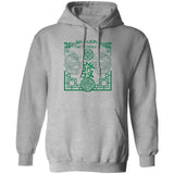 MahJong Green Dragon Pullover Hoodie