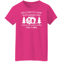 Happy Camper Ladies' 5.3 oz. T-Shirt