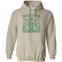 MahJong Green Dragon Pullover Hoodie