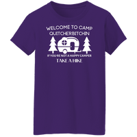 Happy Camper Ladies' 5.3 oz. T-Shirt
