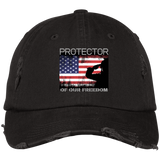 American Pride Protector District Distressed Cap