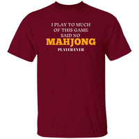 MahJong player hate T-Shirt