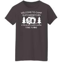 Happy Camper Ladies' 5.3 oz. T-Shirt