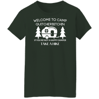 Happy Camper Ladies' 5.3 oz. T-Shirt