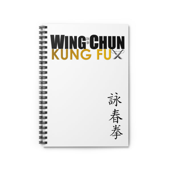 Wing Chun Training Spiral Notebook