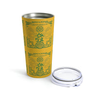 Green Dragon Mahjong Tumbler 20oz