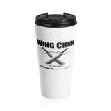 Wing Chun Training Stainless Steel Travel Mug