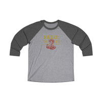 Sweep the Leg Tri-Blend 3/4 Raglan Tee