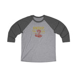 Sweep the Leg Tri-Blend 3/4 Raglan Tee