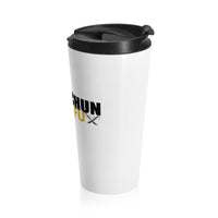 Wing Chun Kung Fu Gold Stainless Steel Travel Mug