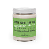 My Fight Song Scented Candle, 9oz