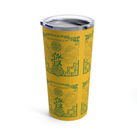 Green Dragon Mahjong Tumbler 20oz