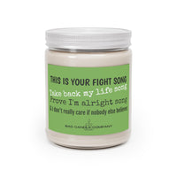 My Fight Song Scented Candle, 9oz