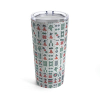 Mahjong Tile Tumbler 20oz